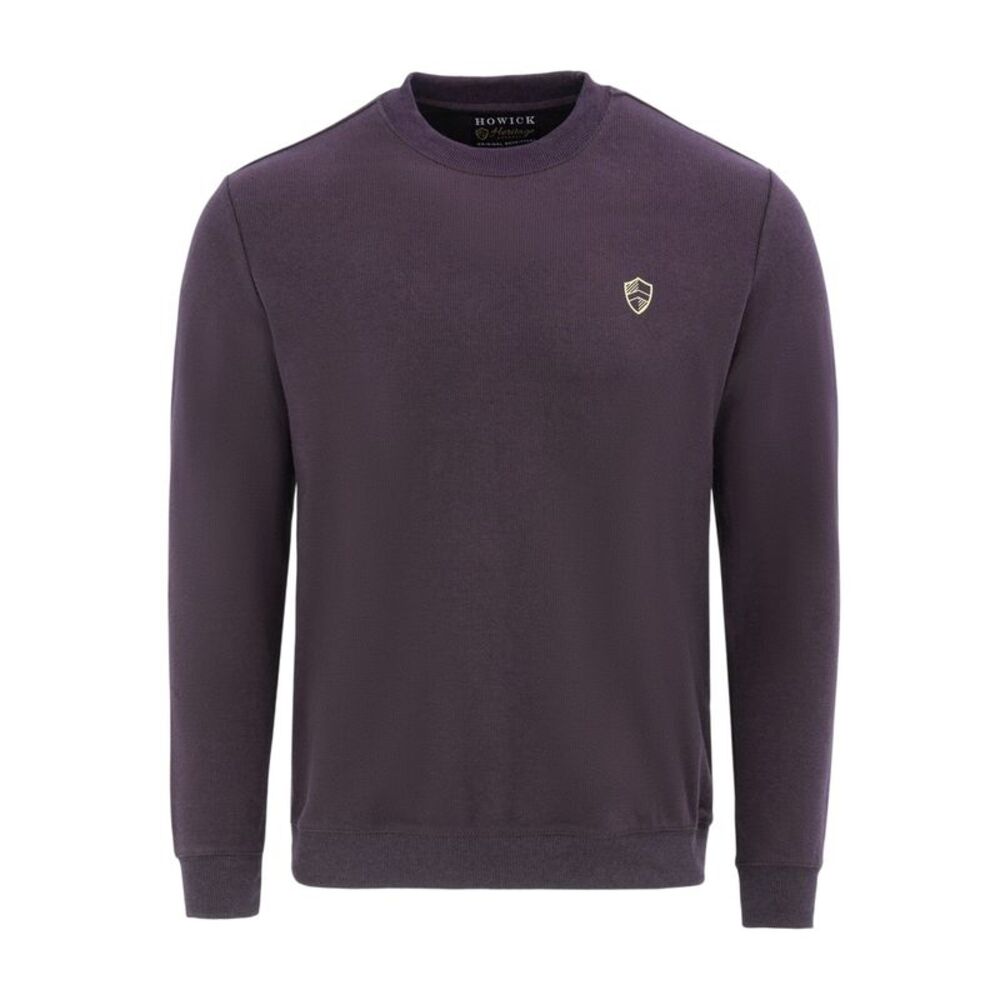 Howick Mens Logo Sweatshirt / Purple